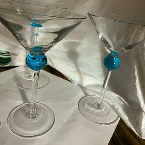 Martini glasses